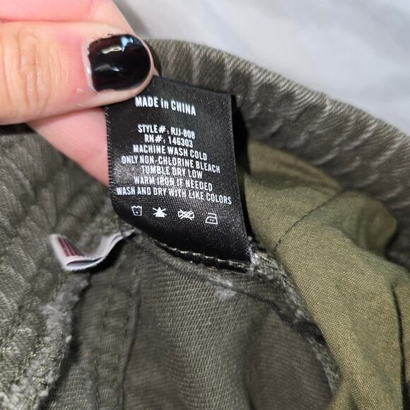 8th of LA Green Men's Holey Joggers Size L - Picture 7 of 7